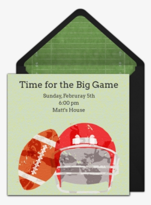 10 Free Super Bowl Party Invitations & Printable Flyer - Party