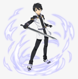 Anime Boy With Black Hair - Sword Art Online Ordinal Scale Kirito
