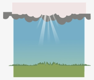 Background Blue Clouds Grass Rain Rays Sky - พื้น หลัง หน้า ฝน