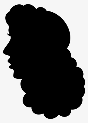 Big Image - Silhouette Profile Transparent Woman
