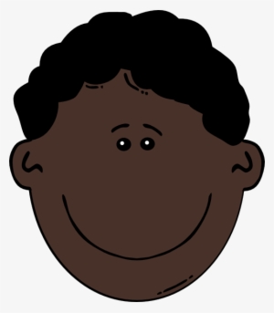 Person Silhouette Face Profile Man - Black Man Clipart