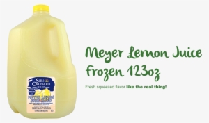 Meyer Lemon Juice - Plastic Bottle