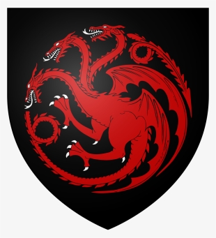 House Targaryen Sigil Sang, Game Of Thrones Party, - House Targaryen Sigil