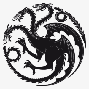 Vinilos Game Of Thrones - House Targaryen Transparent