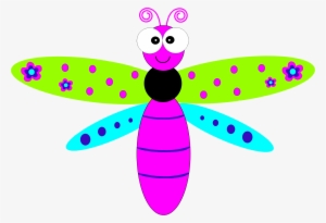 Dragonfly Clipart Summer Free Clipart On Dumielauxepices - Cartoon Dragonfly
