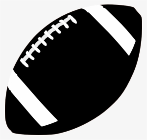 Sports Clipart Black And White Png - American Football Vector Png