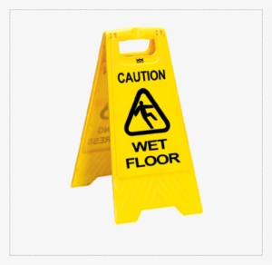Wet Floor Sign - Health And Safety In A Workplace