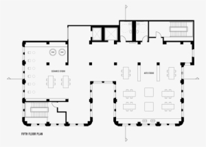 Fin Plan Fifth Floor - Diagram