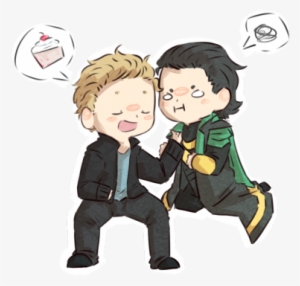 “ Sometimes Loki Really Wishes Tom Would Just Shut - Cartoon
