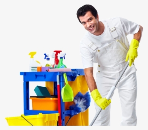Cleaning Man Png