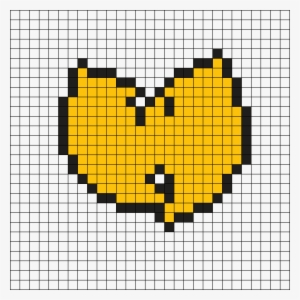 Wu Tang Logo Perler Bead Pattern / Bead Sprite - Wu Tang Clan Pixel Art