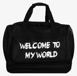 5% Welcome To My World Gym Bag - Reebok Sport Roy Grip Bag - Black