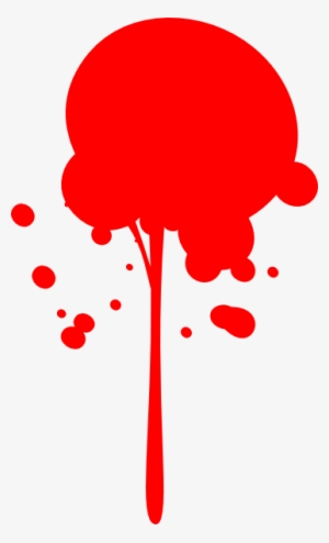 Splatter Clipart Transparent Background - Red Paint Splatter Clipart