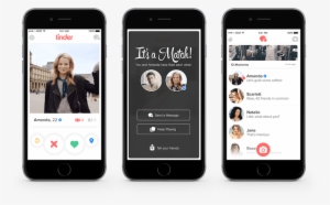 Tinder Becomes The App Store's Top Grossing App - Tinder Cell Phone Png
