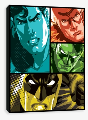 Justice League - Art Print: Justice League: Justice League Supreme Team