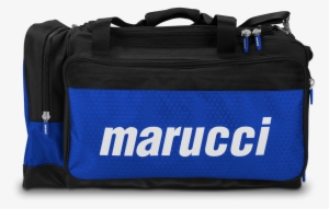 Team Duffel Bag - Marucci Team Duffel Bag, Black/navy Blue