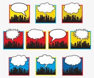 Saying Clipart Cityscape - Superhero Cut Out