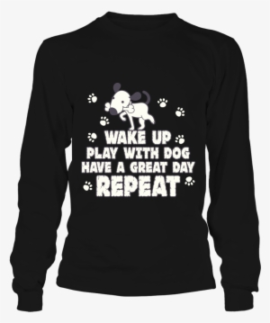 Wake Up Play With A Dog Have A Great Day Repeat Shirt - Ryan Suter #20 Unisex Long Sleeve
