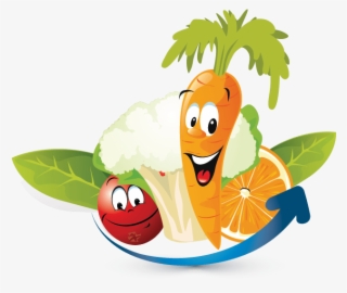 Clipart Vegetables Alphabet - Animation Fruits And Vegetables