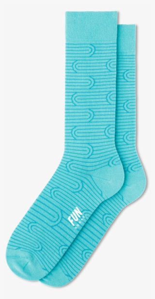 Men's Spiral Stripe Socks - Ralph Lauren Blue Socks