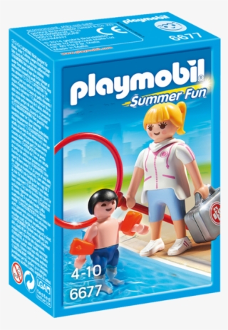 Playmobil Pool Supervisor - Playmobil 6677