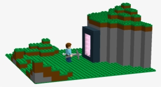 Lego Minecraft Portal Do Netheru