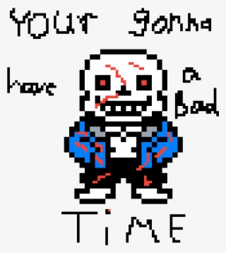 Undertale Sans - Papyrus And Sans Pixel