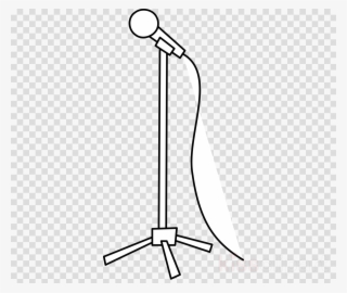Cartoon Microphone Clipart Microphone Drawing Clip - Paperclip Transparent Background