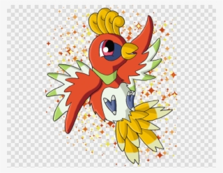 Cute Ho Oh Png Clipart Ho-oh Pokémon Clip Art - Clip Art