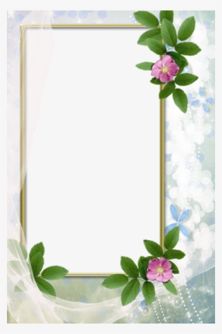 Free Png Transparent White Photo Frame With Flowers - Onemimi's Closet Gorgeous Necklace And Earring Set