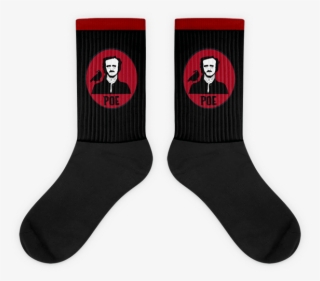Red And Black Skull Socks