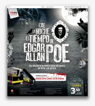 Yoleo “edgar Allan Poe” - Flyer