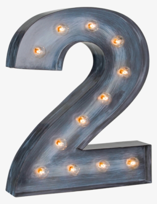 Illuminated Marquee - Number