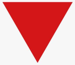 Red-triangle - Arrow Down Png