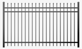 Iron And Aluminum - Staggered Traditional Iron Fence
