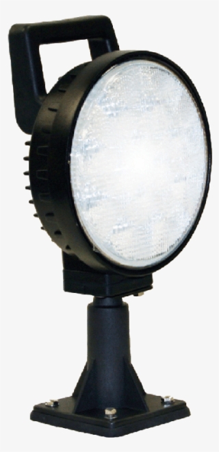 More Views - Buyers Products 1492120 Lamp,led,round,flood,aluminum