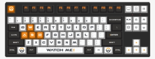Watch Me By Alex St Gelais 87 Key Custom Mechanical - Computer Keyboard