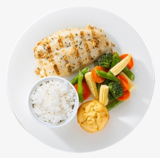 Grilled Fish With 1 Side Dish - Kenny Rogers Grilled Fish