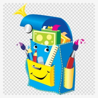 School Kids Cartoon Png Clipart Clip Art For Back To - Mon Cartable A Mille Odeurs