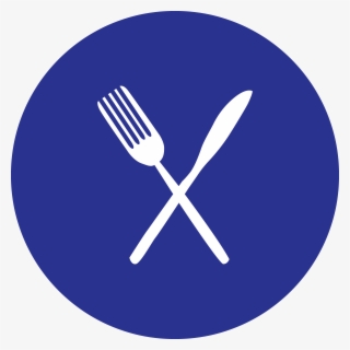 Fork And Knife Crossed Like The Letter X Icon