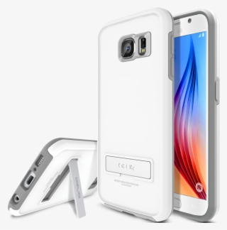 Obliq Galaxy S6 Case Skyline Advance Pearl White And