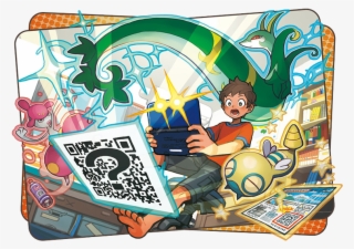 Some Of The Pokémon That Appear Insun And Moon Are - Pokemon Sun Qr Codes