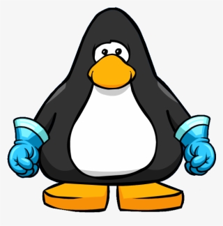 Freezing Super Gloves From A Player Card - Club Penguin Vector
