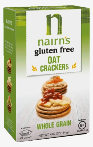 Usa Wholegrain Crackers - Nairn's Gluten Free Cracked Black Pepper Cracker 114g