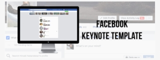Keynote Template With A Facebook Groups Theme