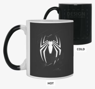 Marvel's Spider-man Game Tech Icon Graphic Color Changing - Mug