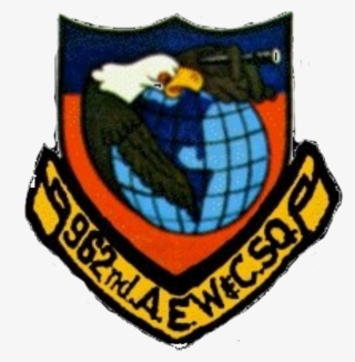 962d Airborne Warning And Control Squadron - Emblem