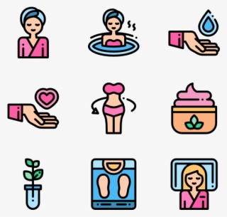 Spa And Sauna - Baby Shower Icon
