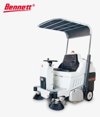 Industrial Electric Dust Sweeper, Industrial Electric - Driving