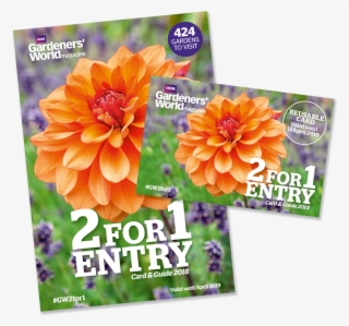 2 For 1 Gardens Card And Guide